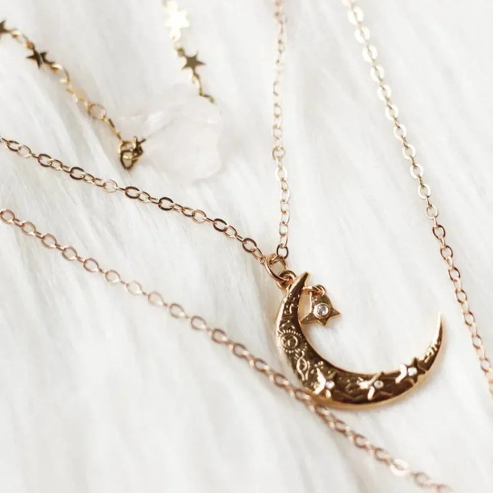Bohindie Stream "See you in a dream" choker layer necklace. Like New! - Picture 2 of 5